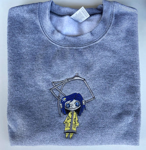 Creepy Hand Coraline Crewneck